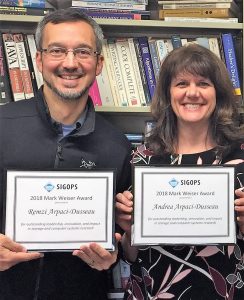 Arpaci-Dusseaus win Weiser Award